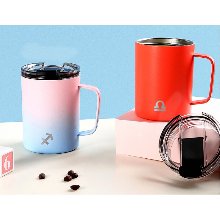 [Chính hãng] Cốc giữ nhiệt inox cao cấp, thép không gỉ Scout Coffee Mug With Clear Flip Lid