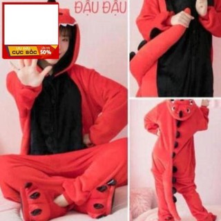 Bộ đồ khủng long đỏ