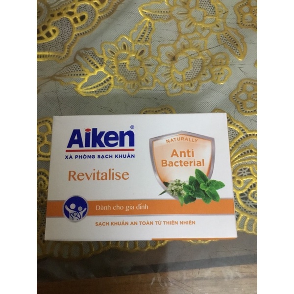 XÀ PHÒNG SẠCH KHUẨN AIKEN VÀNG REVITALISE 90G