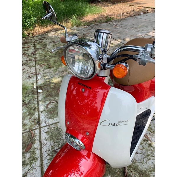 Gáo đèn gắn xe Crea 50cc nội địa Nhật