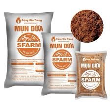Mụn dừa SFARM-5dm3- Đã qua xử lý chát, giá thể trồng cây, ươm cây