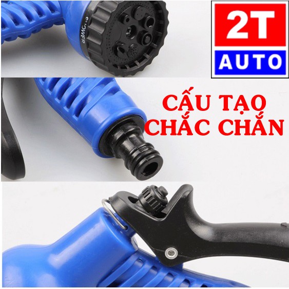 Vòi xịt nước đa năng 6 chế độ dùng để rửa xe, tưới cây và gia dụng: SKU:270