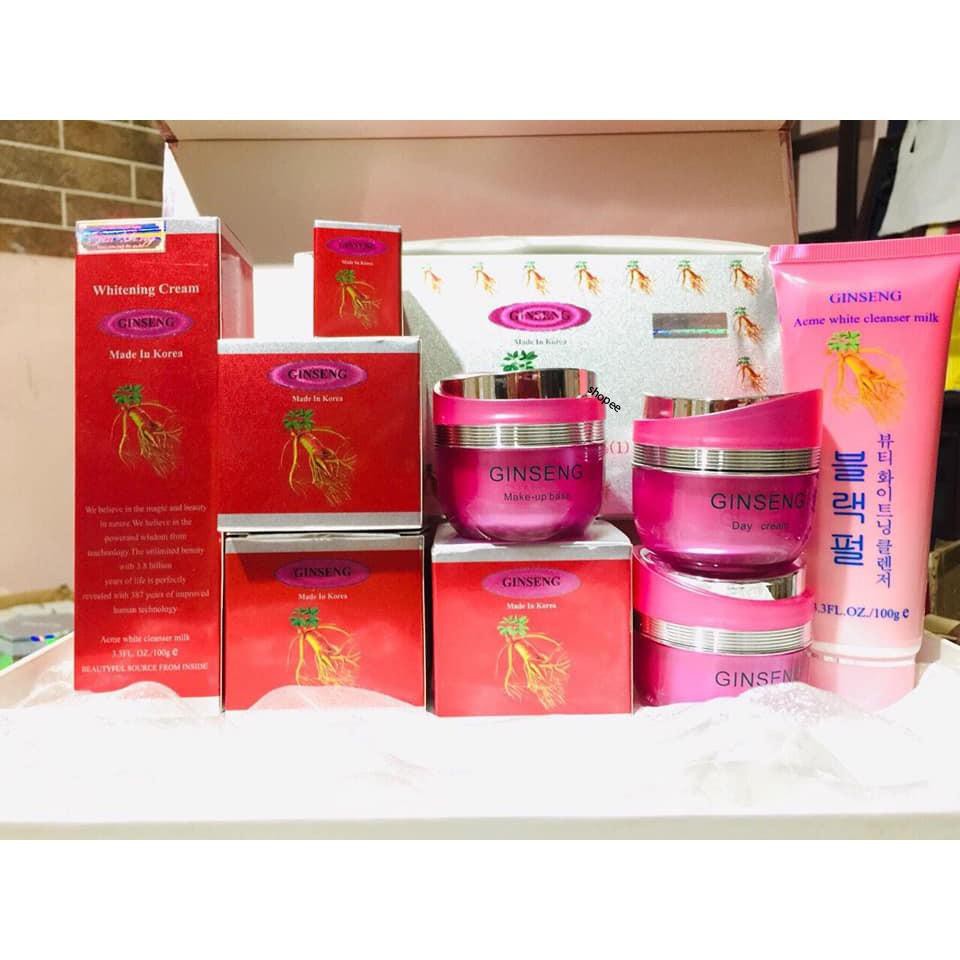 Mỹ phẩm mờ nám Ginseng, Kem nám dưỡng trắng da chiết xuất từ nhân sâm Hàn Quốc