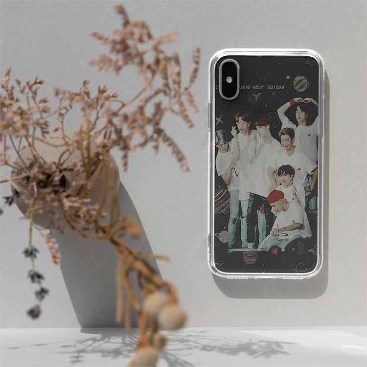 Ốp lưng iphone silicon Idol KPOP BTS I do belive your galaxy BLUBTS0178
