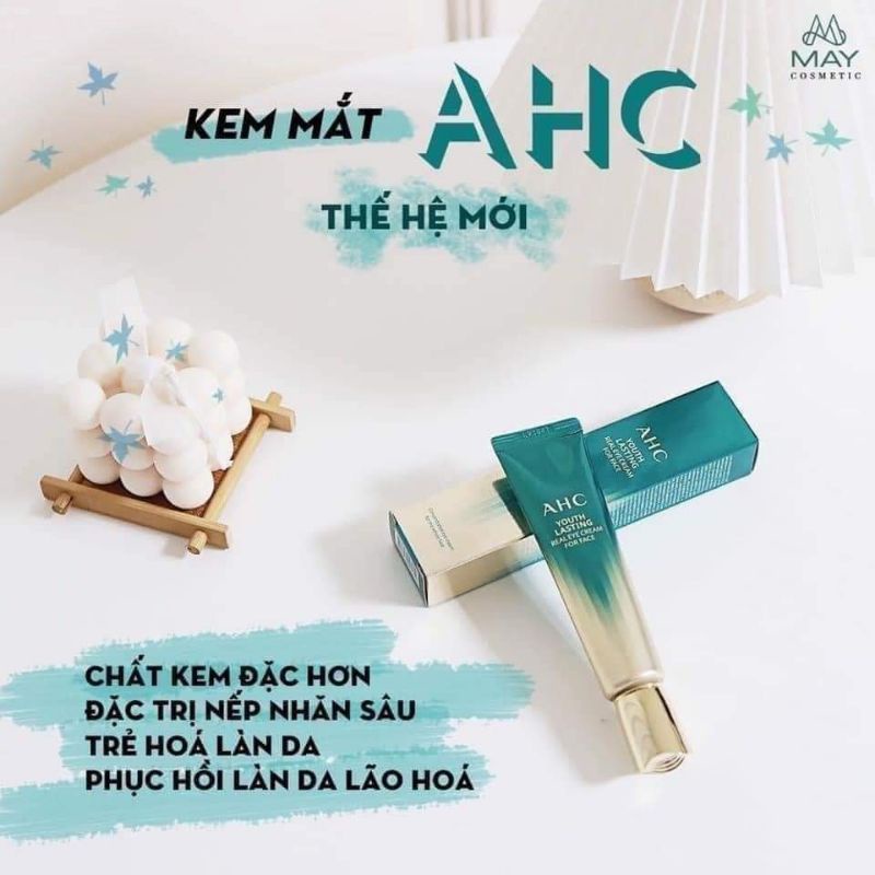 KEM DƯỠN DA VÙNG mắt AHC YOUTH LASTING  30g chống lão hóa ,giảm quầng thâm,làm săn chắc vùng mắt . | BigBuy360 - bigbuy360.vn