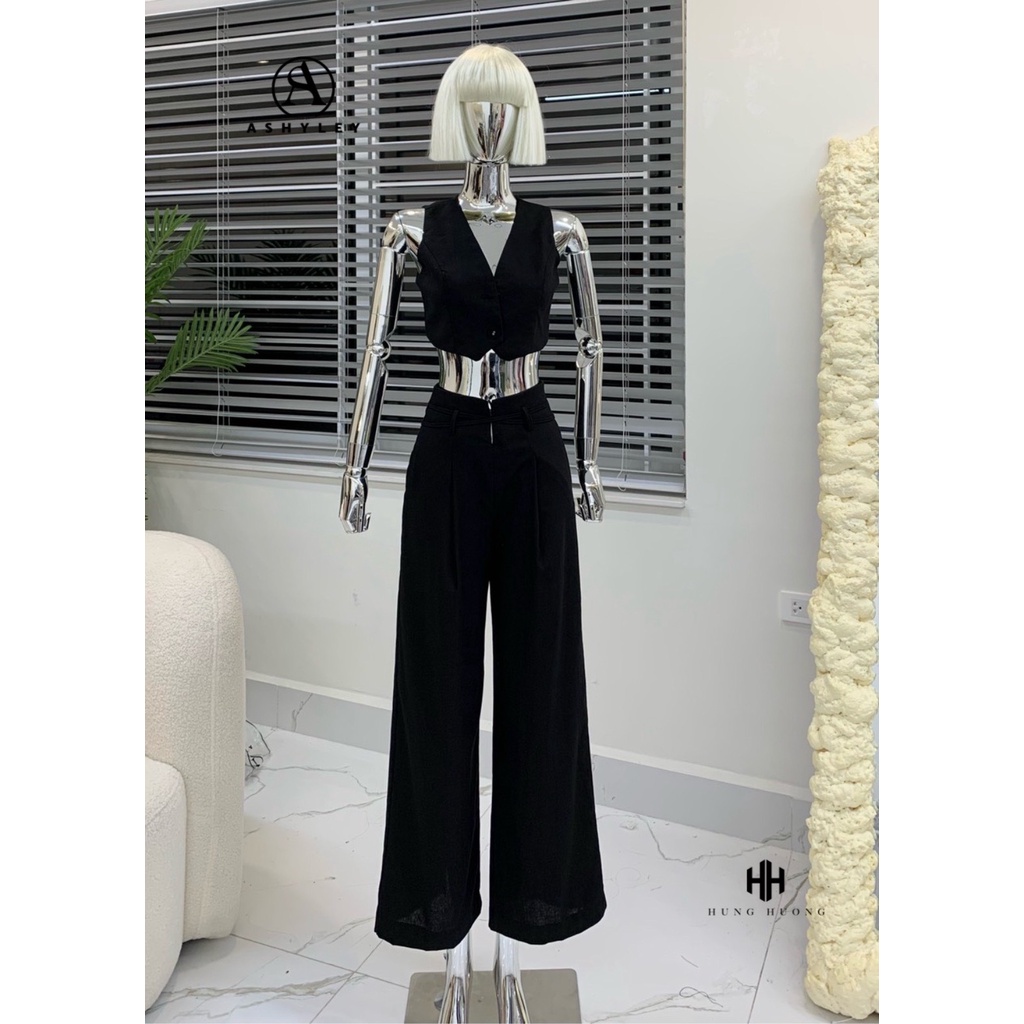 SET ÁO VEST GILE QUẦN XUÔNG BELT DÀI HOT HIT