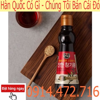 Dầu Mè Đậm Đặc Beksul Hàn Quốc Chai 320 ml