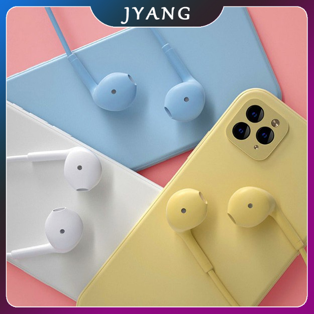 Tai Nghe Có Dây Màu Sắc Macaron Kết Nối Với Micro AUX 3.5mm U19