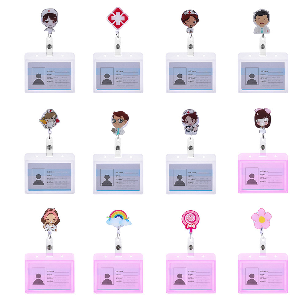Kẹp giữ thẻ nhân viên văn phòng tiện lợi