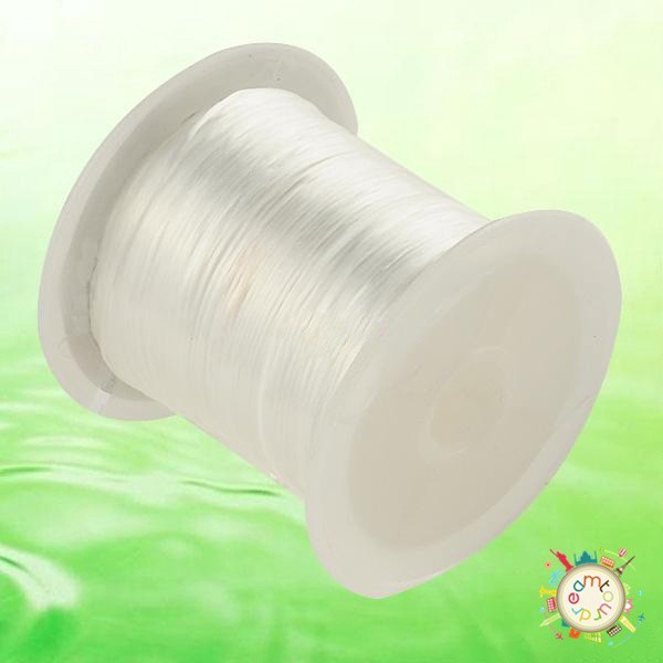 Cuộn dây cước co giãn dùng làm vòng tay chuỗi hạt j4r6 mới