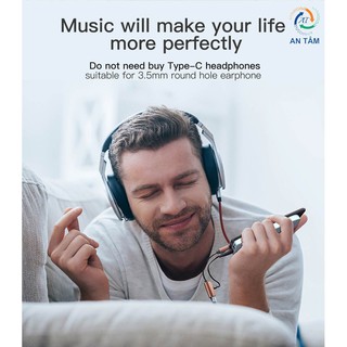 Cáp chuyển Type-C sang Audio 3.5mm + Type-C - Hiệu Baseus L40