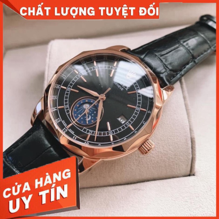Đồng Hồ Nam RoLex Sapphire RA028 Case 42mm Cạnh Vát Máy cơ Automatic Nhật