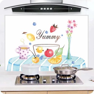Set 4 miếng dán bếp chắn dầu mỡ