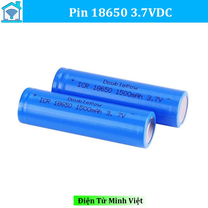 Pin 18650 1500mAh 3.7VDC ( Pin Sạc Dự Phòng )