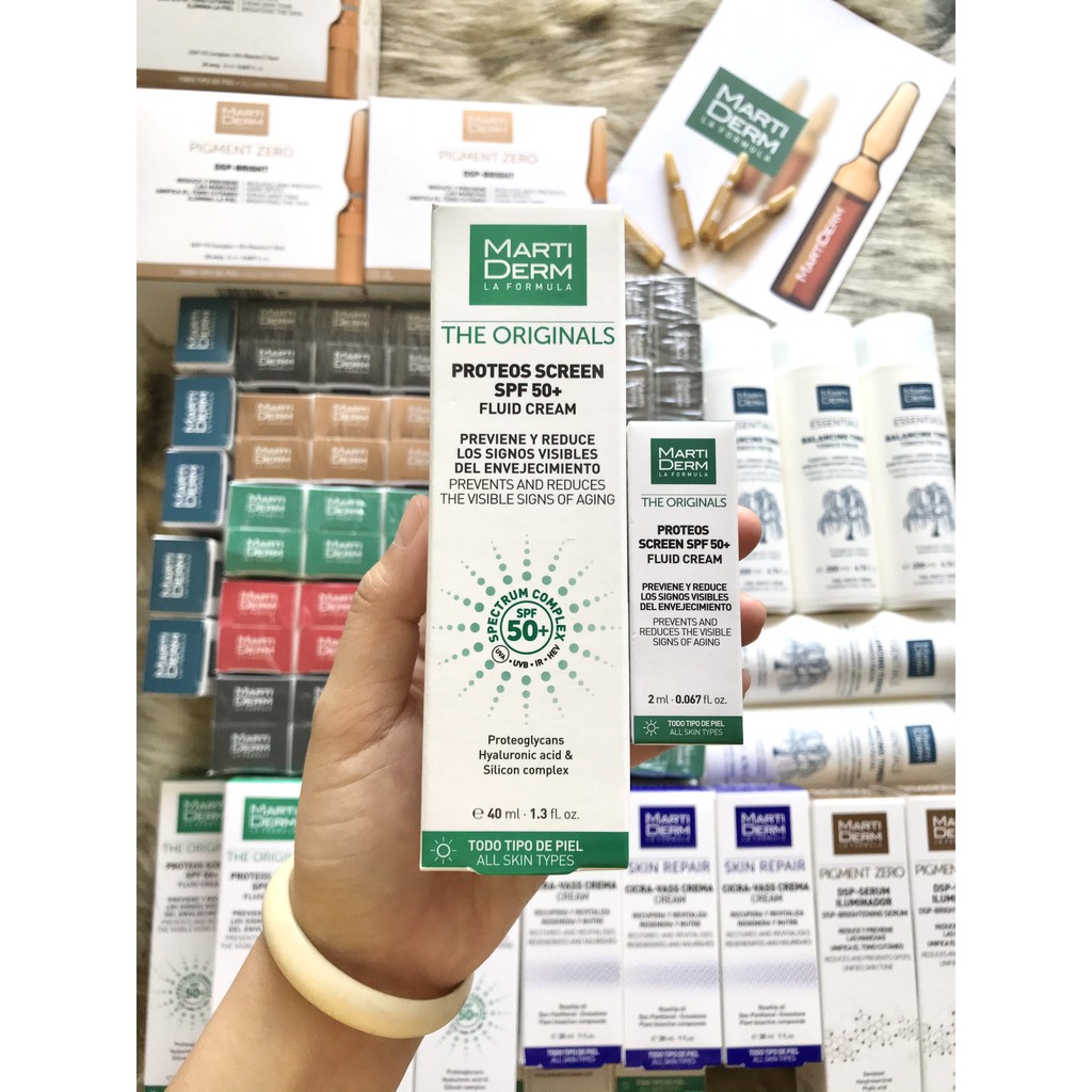 Mini 2ml - Kem Chống Nắng MartiDerm Proteos Screen SPF50+ -  xứng danh KCN “hoàn hảo” | BigBuy360 - bigbuy360.vn