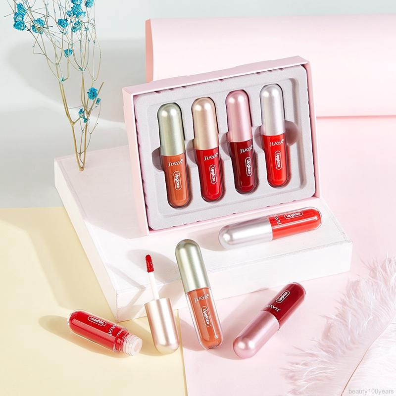 [Hàng mới về] Set son bóng mịn mượt như lụa lên màu đẹp và giữ ẩm môi | BigBuy360 - bigbuy360.vn