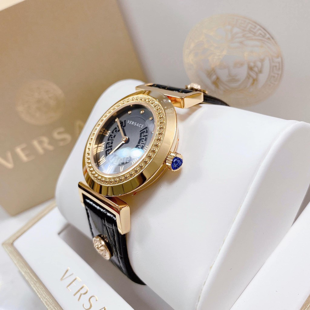 Đồng hồ nữ chính hãng Versace Vanity - Máy Quartz pin Thụy Sĩ - Mặt kính Sapphire