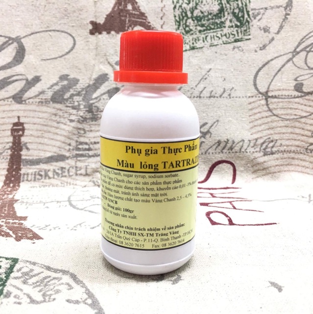 MÀU NƯỚC PHA DẦU - PHA SÔ CÔ LA 100GR - MÀU NƯỚC THỰC PHẨM