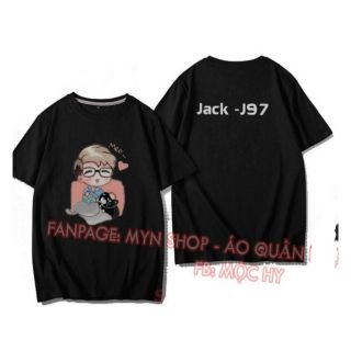 Áo Thun Đen Fan JACK - ĐÓM