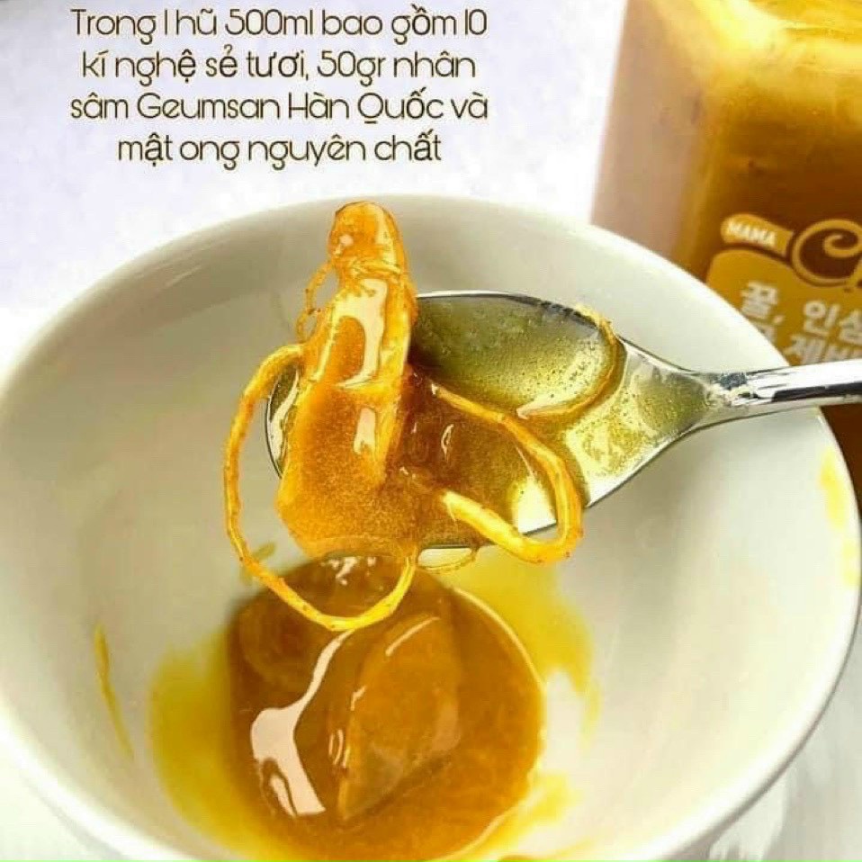 ( CẶP 500ML+200ML ) HÀNG CHÍNH HÃNG Sâm Nghệ Mật Ong Mamachue Hàn Quốc - CO153