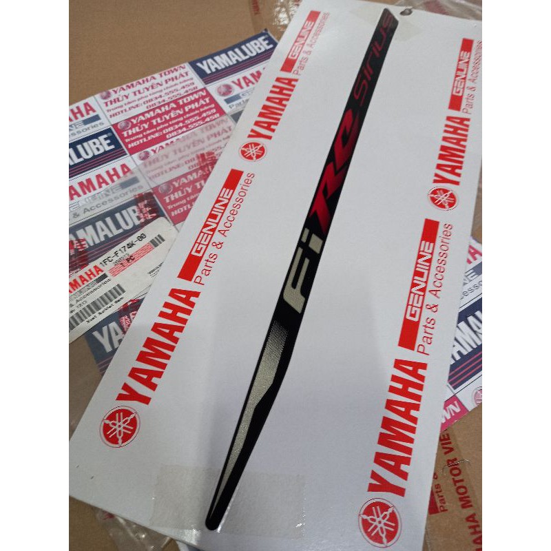 Tem xe đỏ 121 SIRIUS FI chính hãng yamaha 1FCF174K0000