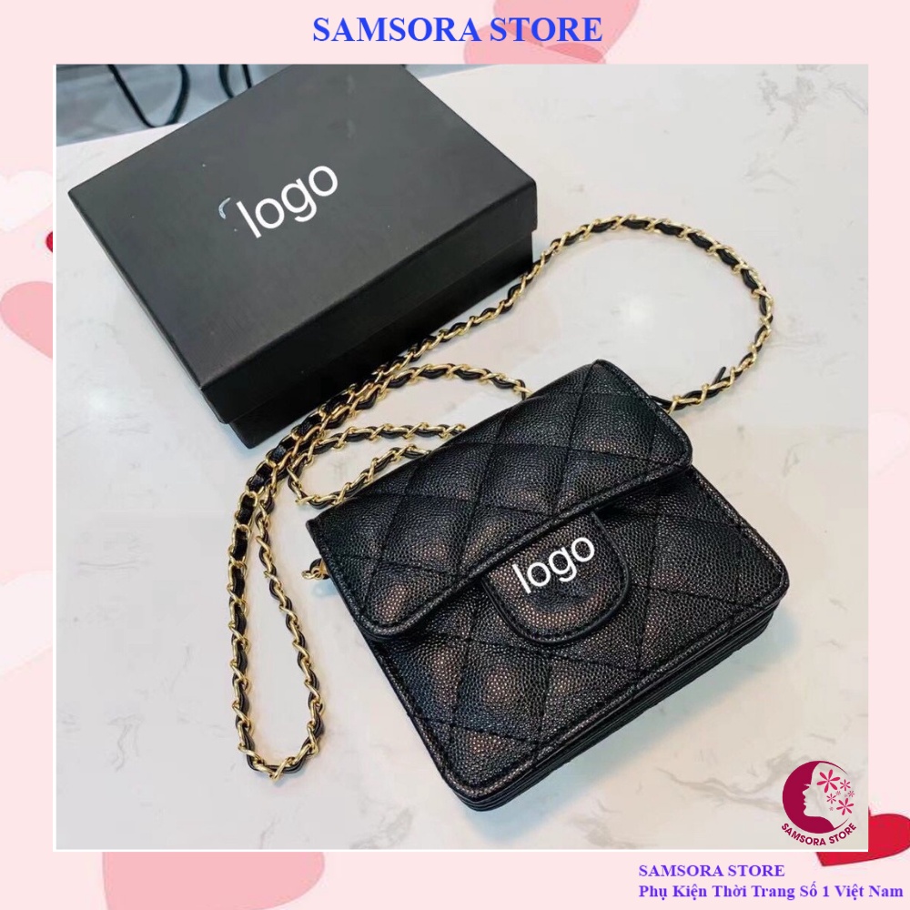 Túi Xách Nữ Da Đeo Chéo Đi Chơi Đi Học Thời Trang Da Đẹp Vân Trám Samsora store TDC2168