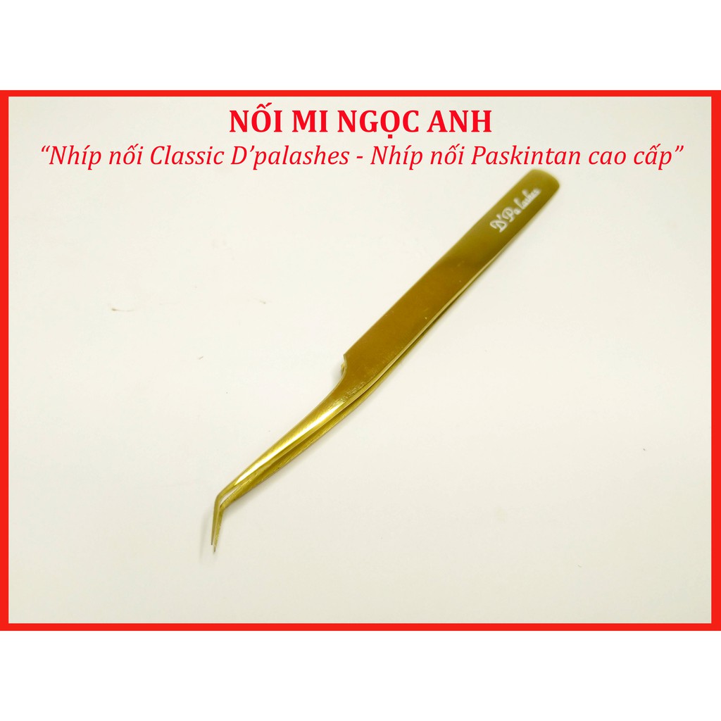 Nhíp L45,  nhíp D'Palashes cao cấp, dùng tách, nối classic, gắp mi