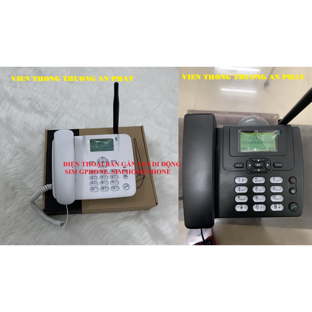 ☎️ Máy Điện Thoại Để Bàn Xài Sim  ☎️ Huawei F316 GSM, ETS3125i Lắp Sim Di Động Đa Mạng