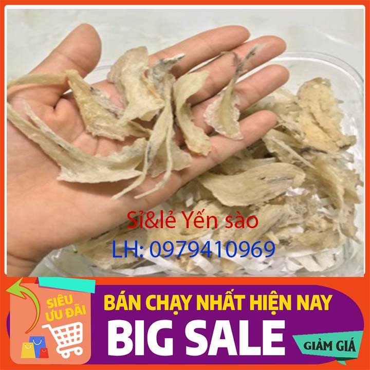 20gr Chân Tổ Yến dạng thô còn lông+  Tặng táo đỏ, đường phèn, hạt chia - Chân Yến Thô Nguyên Chất -  Chân Yến Sào