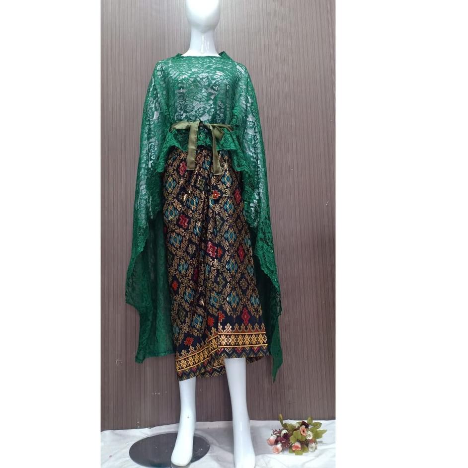 Hàng Có Sẵn Bộ Áo Choàng Dài B0VOQ LILIT KEBAYA BRUKAT Đầm BATIK Dài Dự Tiệc KEBAYA 40 Te | BigBuy360 - bigbuy360.vn