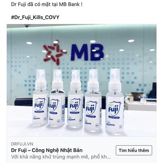Xịt Khử Khuẩn DR.FUJI