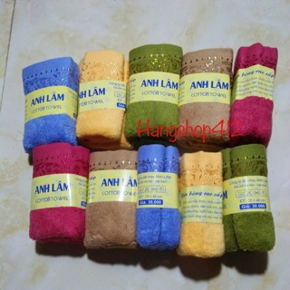 Khăn rửa mặt sợi bông siêu mềm Anh Lâm