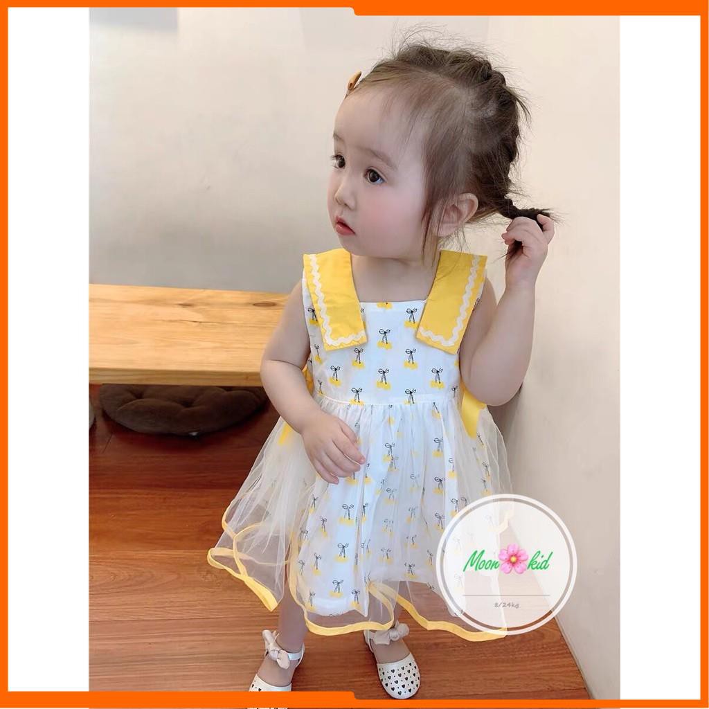 Váy trẻ em, váy trẻ con set thể thao ngố chất liệu cotton, co dãn tốt, thoáng mát dành cho bé từ 1 đến 14 tuổi