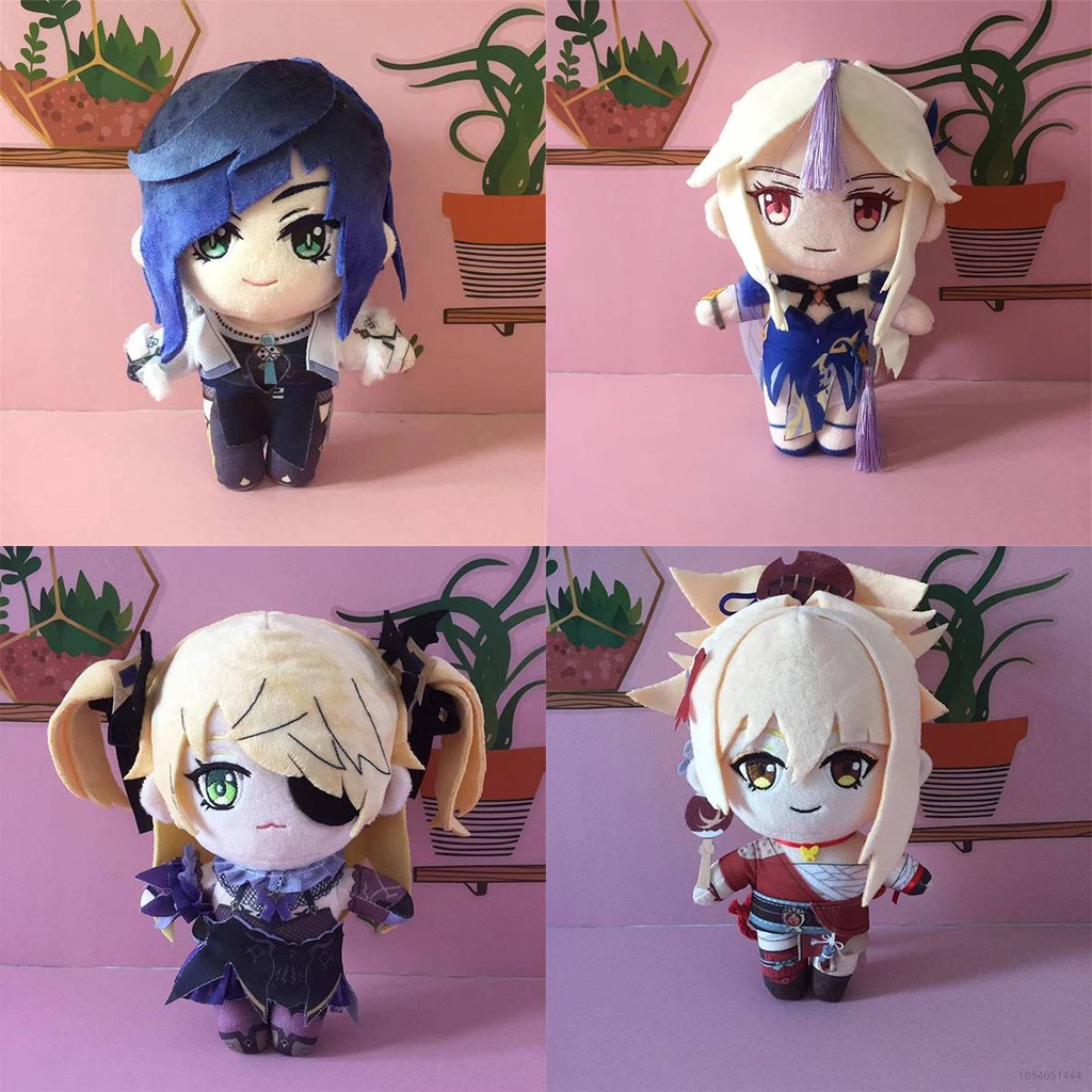 Yyds Genshin Impact Yelan Ningguang Fischl Naganohara Yoimiya Đồ Chơi Nhồi Bông Cho Trẻ Em