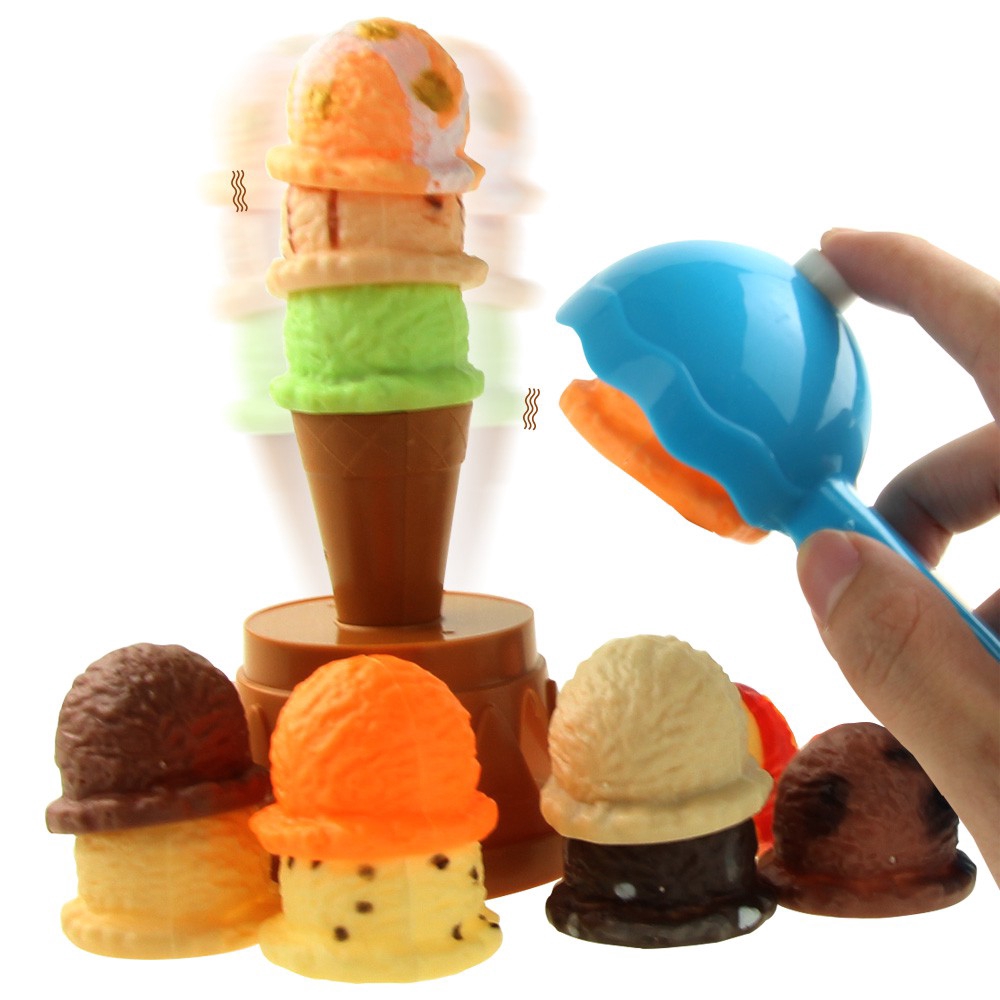 Bộ đồ chơi làm kem tạo hình thực phẩm cho bé