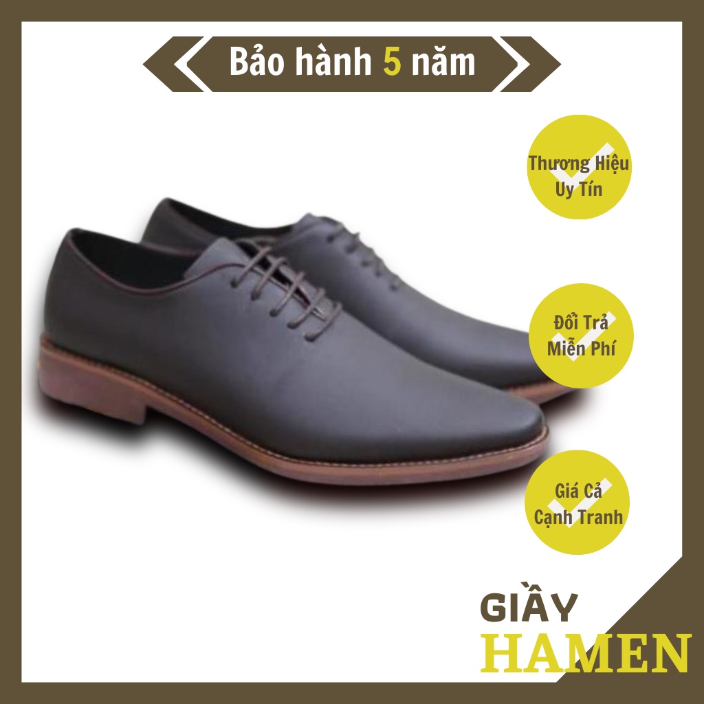 Giày Lười Nam Da Bò Cao Cấp,Giày Da Nam Cao CẤP HaMen MSKT 11,Đế khâu Cực Bền ,Bảo Hành Nổ da 12 tháng