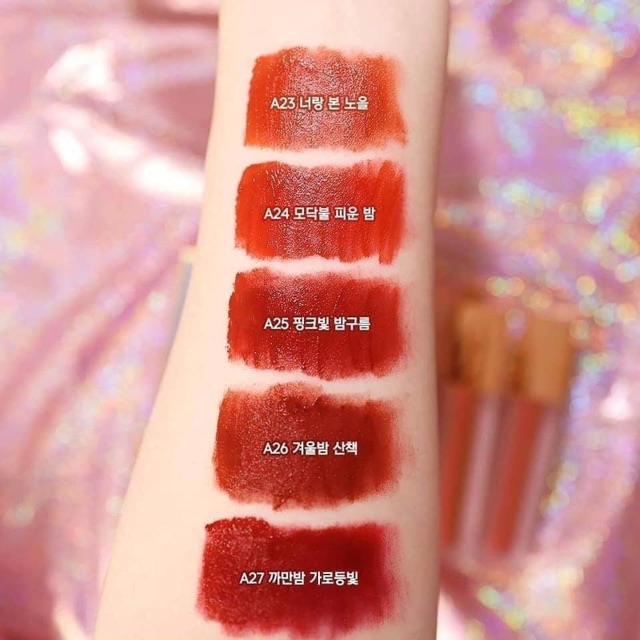 [A01-A45] Son kem Air Fit Velvet Lip Tint A06 A12 A26 (Ver 5/ Ver 6/ Ver7/ Ver 8) | BigBuy360 - bigbuy360.vn