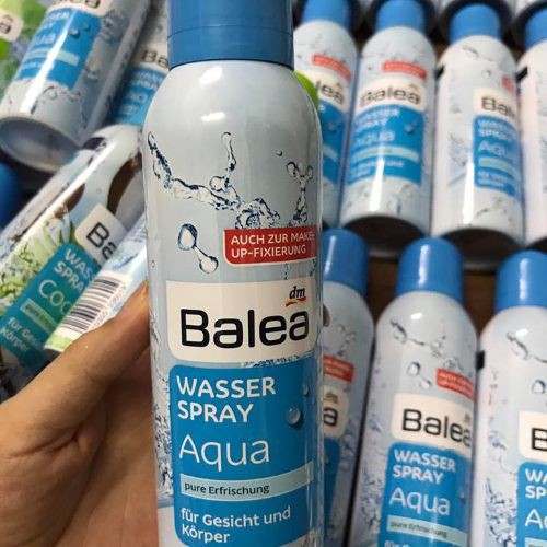 Xịt Khoáng Biển Balea 100% tự nhiên, thích hợp với mọi loại da kể cả da nhạy cảm và da bị dị ứng.