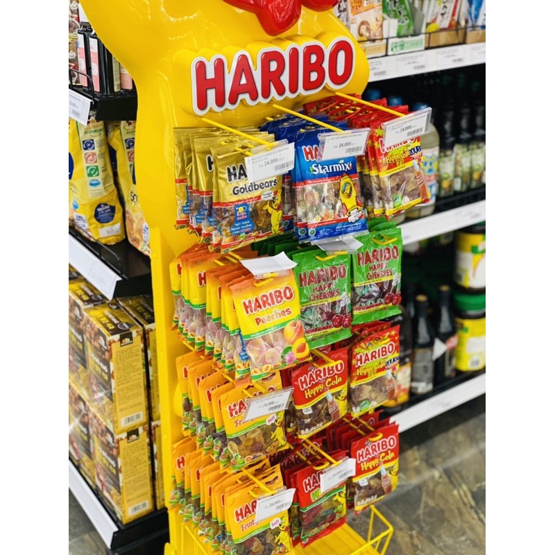 (8 LOẠI) KẸO DẺO HARIBO GÓI 80GR