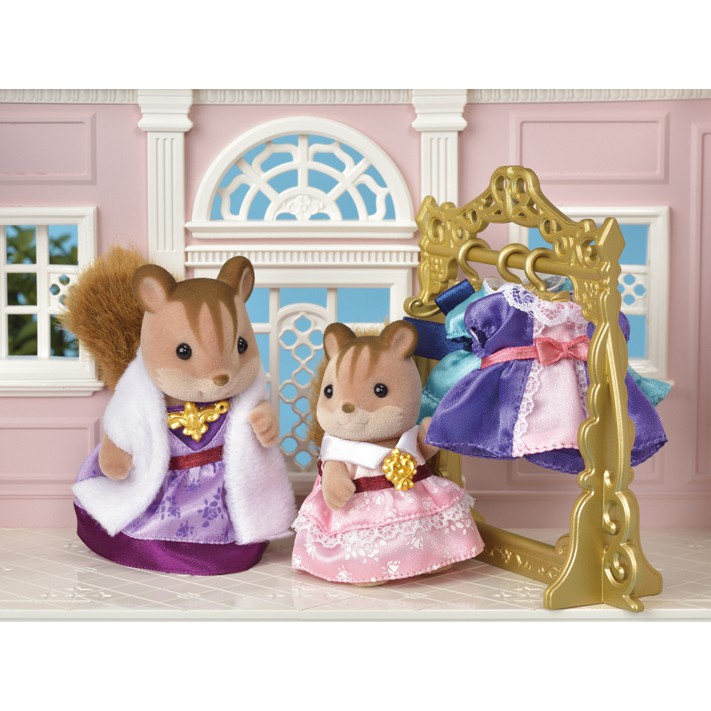 Đồ chơi nhập vai Dress up Set (Purple &amp; Pink) Epoch Sylvanian Families