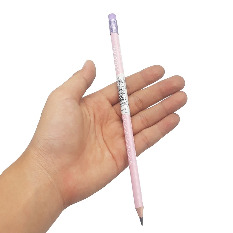 Bút Chì Gỗ HB Pastel - Stacom PC106A (Mẫu Màu Giao Ngẫu Nhiên)