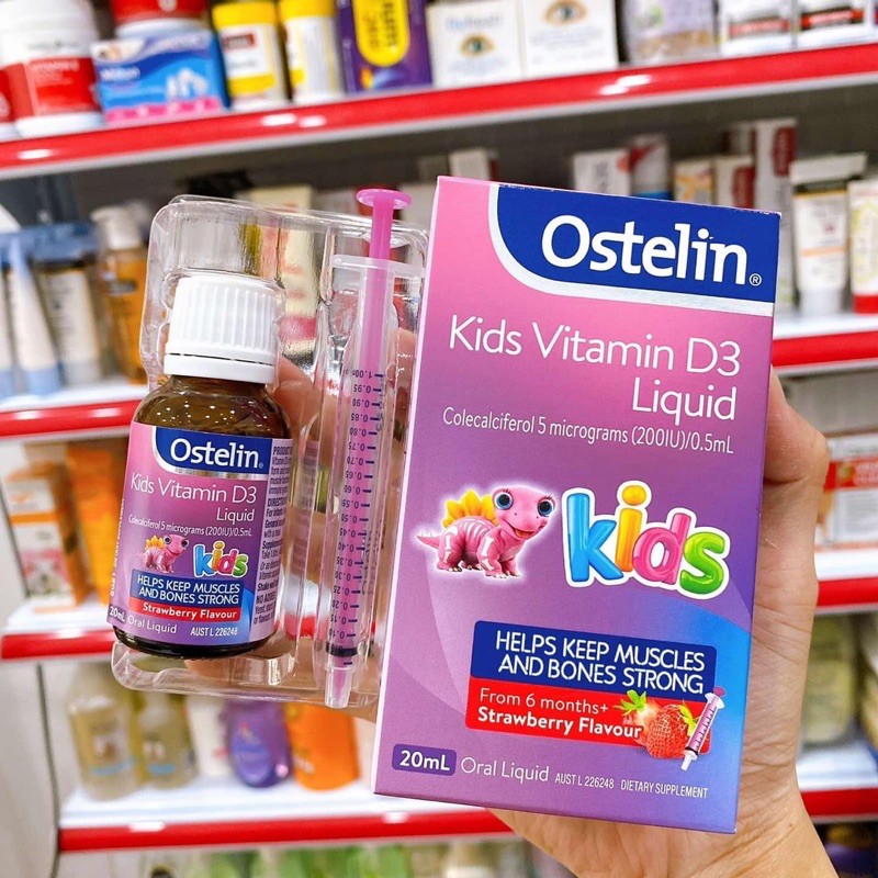 Ostelin kids vitamin D3 liquid 20ml