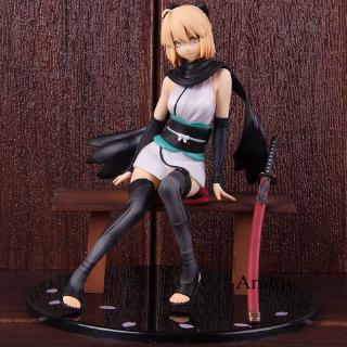 Tượng mô hình nhân vật Anime fate Grand order okita souji Sakura saber