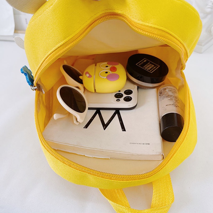Balo cho Hình 3D cho bé đi học mẫu giáo chất mềm mịn chống thấm nước cao cấp size 27cm BALO-566