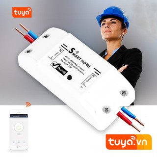 Công tắc wifi điều khiển từ xa tuya basic shp-basic