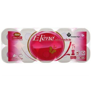 Giấy vệ sinh Elen có lõi bịch 10 cuộn