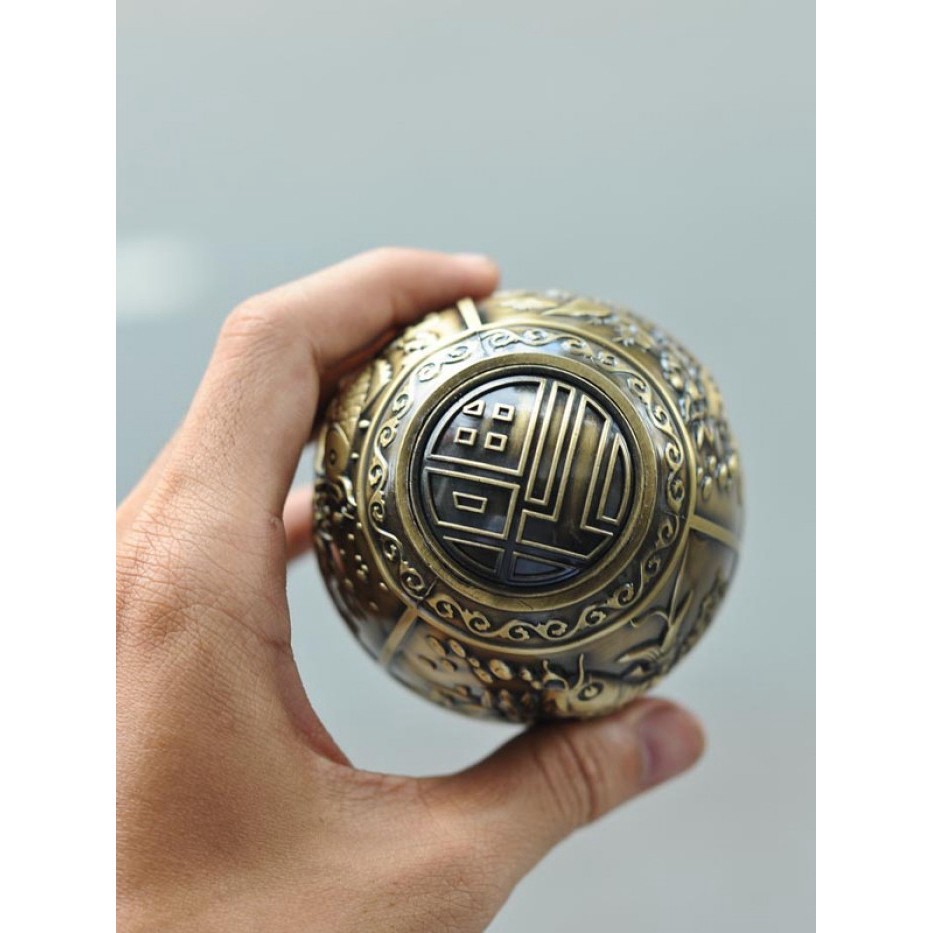 Lọ Tăm trứng đồng hình cá chép TA