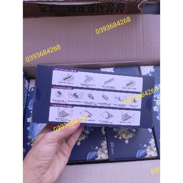 Giấy thơm samsung airdresser  hương hoa diên vĩ dùng cho máy giặt khô hấp sấy
