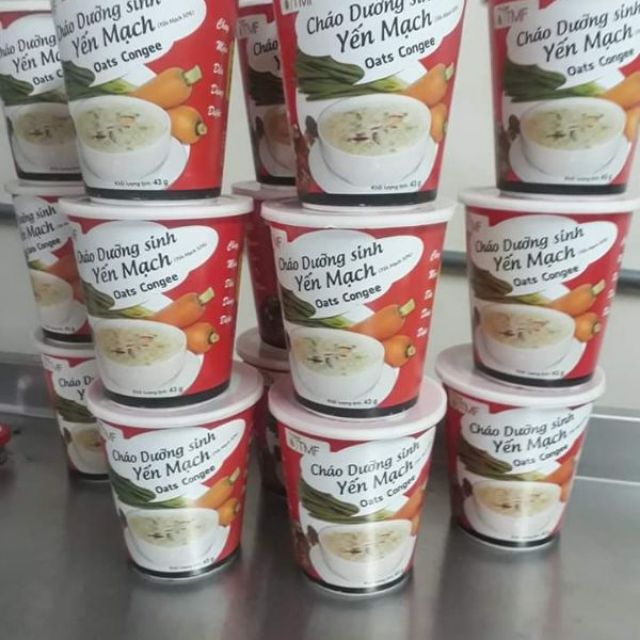 Combo thùng cháo yến mạch ly ( 1 thùng )