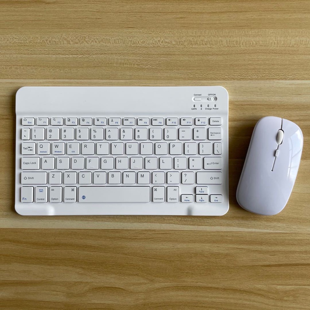 Bàn phím bluetooth  Freeship  bàn phím không dây kèm chuột không dây